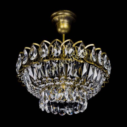 Люстра Астра Бутон №1 с подвесом под бронзу в Кирове Гусь Хрустальный