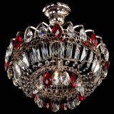 Люстра Астра Бутон №1 с подвесом Красная в Кирове