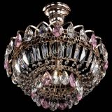 Люстра Астра Бутон №1 с подвесом Розовая в Кирове