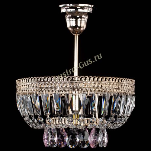 Люстра Астра Флоренция №1 мини розовая в Кирове Гусь Хрустальный