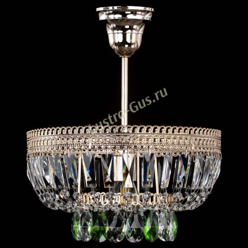 Люстра Астра Флоренция №1 мини зеленая в Кирове Гусь Хрустальный