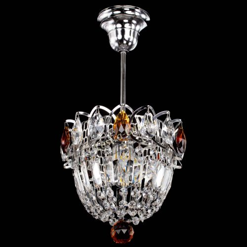 Люстра Астра Купол №1 с подвесом Чайная в Кирове Гусь Хрустальный