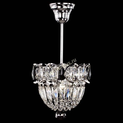 Люстра Астра Купол №1 с подвесом Черная в Кирове Гусь Хрустальный