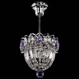 Люстра Астра Купол №1 с подвесом Фиолетовая в Кирове