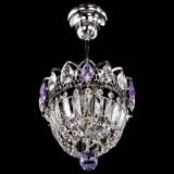 Люстра Астра Купол №1 с подвесом Фиолетовая в Кирове