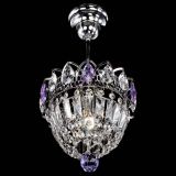 Люстра Астра Купол №1 с подвесом Фиолетовая в Кирове