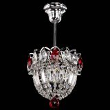 Люстра Астра Купол №1 с подвесом Красная в Кирове