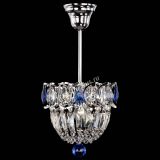 Люстра Астра Купол №1 с подвесом Синяя в Кирове