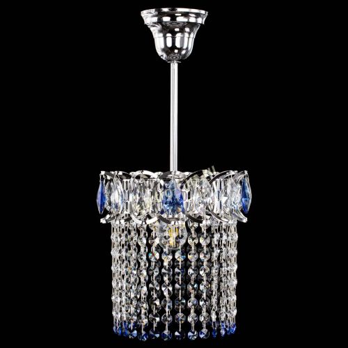 Люстра Астра оптикон №1 синяя в Кирове Гусь Хрустальный