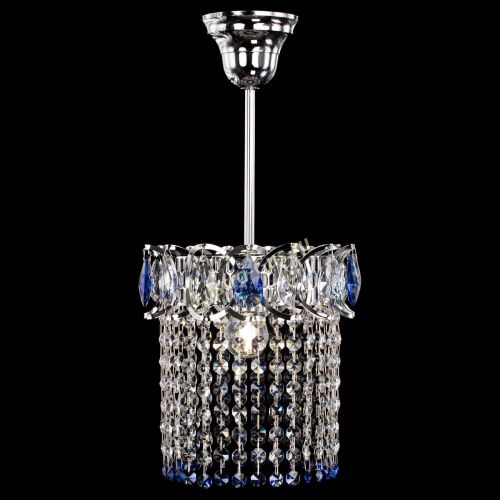 Люстра Астра оптикон №1 синяя в Кирове Гусь Хрустальный