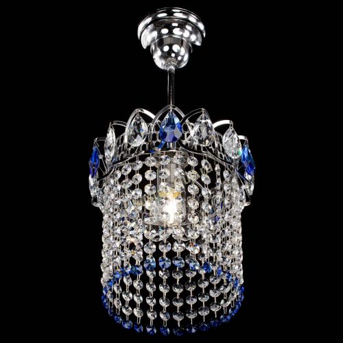 Люстра Астра оптикон №1 синяя в Кирове Гусь Хрустальный