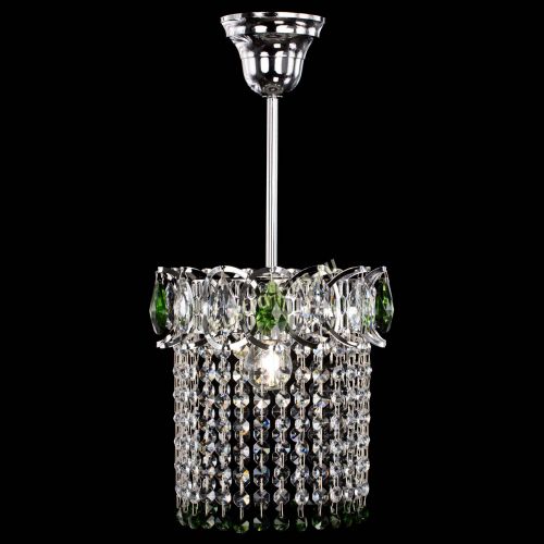 Люстра Астра оптикон №1 зеленая в Кирове Гусь Хрустальный