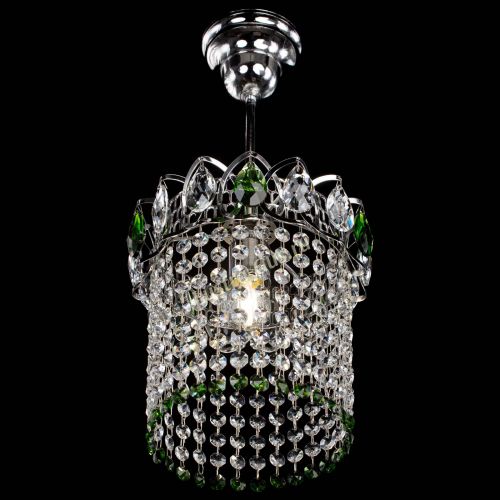 Люстра Астра оптикон №1 зеленая в Кирове Гусь Хрустальный