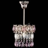 Люстра Астра пластинка №1 розовая в Кирове