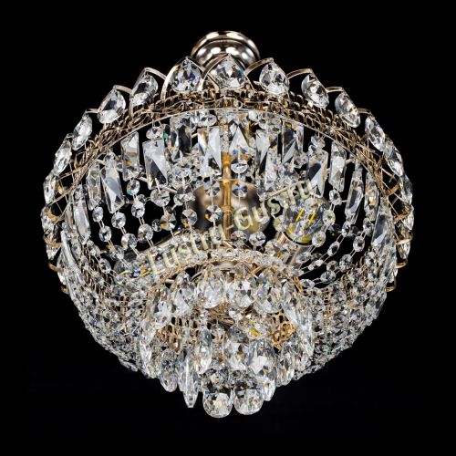 Люстра Астра 3 лампы с подвесом в Кирове Гусь Хрустальный