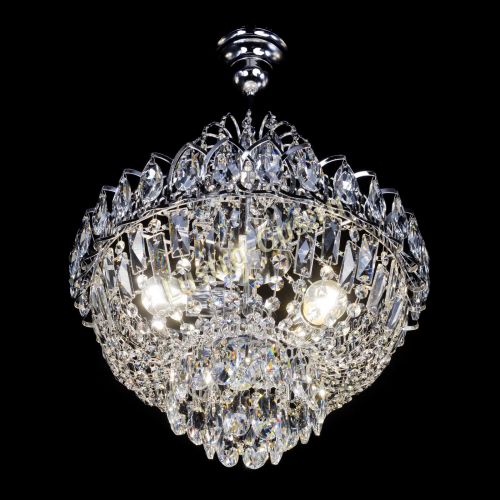 Люстра Астра 3 лампы с подвесом в Кирове Гусь Хрустальный