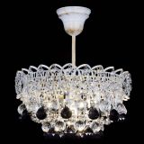 Люстра Астра шар №1 Черная белая в Кирове