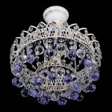 Люстра Астра шар №1 Фиолетовая белая в Кирове