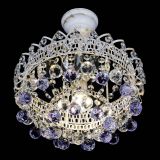 Люстра Астра шар №1 Фиолетовая белая в Кирове