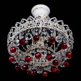 Люстра Астра шар №1 Красная белая в Кирове