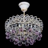 Люстра Астра шар №1 Розовая белая в Кирове