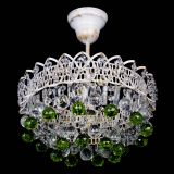 Люстра Астра шар №1 Зеленая белая в Кирове