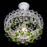Люстра Астра шар №1 Зеленая белая в Кирове