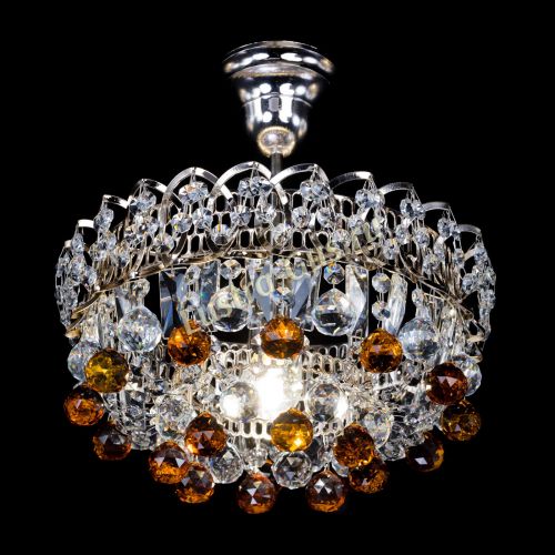 Люстра Астра шар чайная 1 лампа в Кирове Гусь Хрустальный