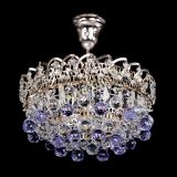 Люстра Астра шар фиолетовая 1 лампа в Кирове