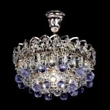 Люстра Астра шар фиолетовая 1 лампа в Кирове