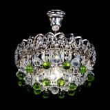 Люстра Астра шар зеленая 1 лампа в Кирове