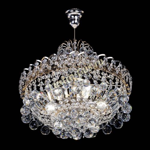 Люстра Астра шар с подвесом в Кирове Гусь Хрустальный