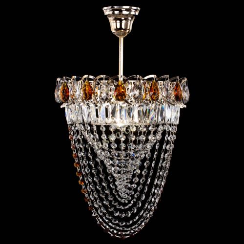 Люстра Астра Водоворот с подвесом №1 чайная в Кирове Гусь Хрустальный