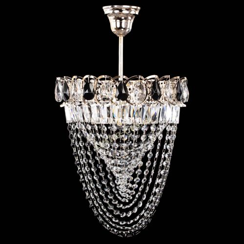 Люстра Астра Водоворот с подвесом №1 черная в Кирове Гусь Хрустальный