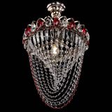 Люстра Астра Водоворот с подвесом №1 красная в Кирове