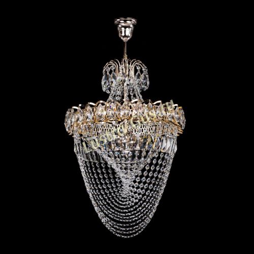 Люстра Астра Водоворот с подвесом в Кирове Гусь Хрустальный