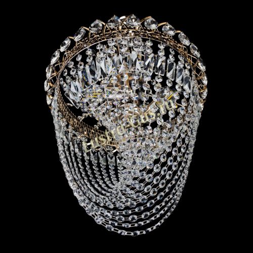 Люстра Астра Водоворот с подвесом в Кирове Гусь Хрустальный