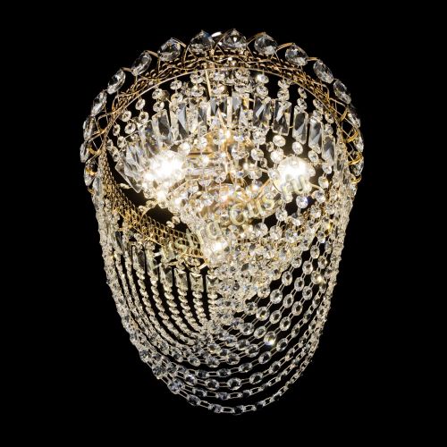 Люстра Астра Водоворот с подвесом в Кирове Гусь Хрустальный