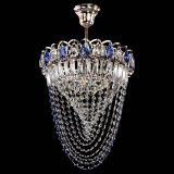 Люстра Астра Водоворот с подвесом №1 синяя в Кирове