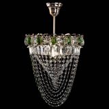 Люстра Астра Водоворот с подвесом №1 зеленая в Кирове