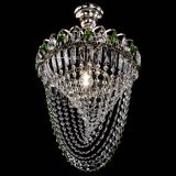 Люстра Астра Водоворот с подвесом №1 зеленая в Кирове