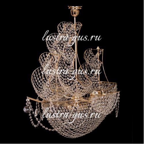 Люстра Черная Жемчужина в Кирове Гусь Хрустальный