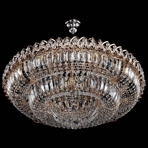 Люстра Двойное кольцо пластинка с подвесом (оптиконы) в Кирове Гусь Хрустальный