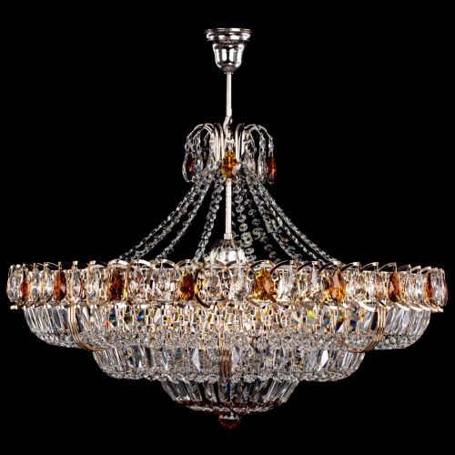 Люстра Двойное кольцо пластинка с подвесом Чайная в Кирове Гусь Хрустальный