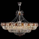 Люстра Двойное кольцо пластинка с подвесом Чайная в Кирове