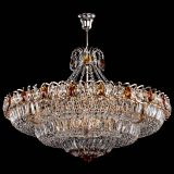 Люстра Двойное кольцо пластинка с подвесом Чайная в Кирове