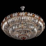 Люстра Двойное кольцо пластинка с подвесом Чайная в Кирове