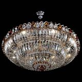 Люстра Двойное кольцо пластинка с подвесом Чайная в Кирове