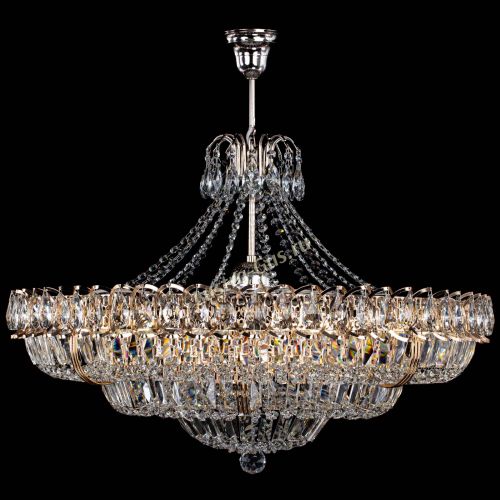 Люстра Двойное кольцо пластинка с подвесом в Кирове Гусь Хрустальный