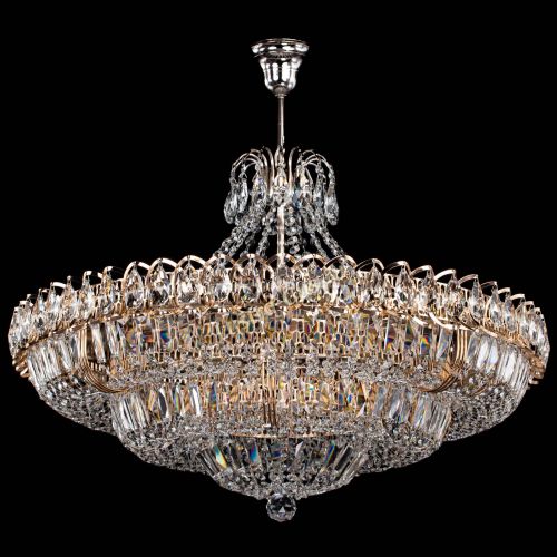 Люстра Двойное кольцо пластинка с подвесом в Кирове Гусь Хрустальный